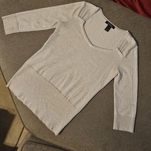 BHWM Lovely Sweater Cream Shimmer size L